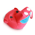 Piggy bean bag kids chair with handle