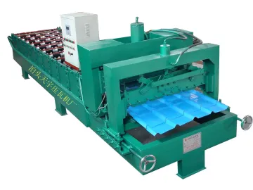 tile making machine type glazed tile forming machine /zinc roofing sheet machine making profiles