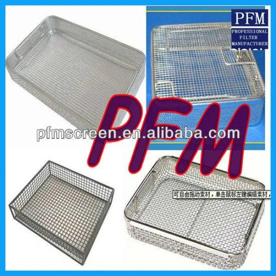stainless steel corrosion resistance sterilization basket