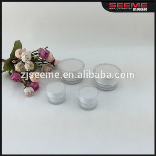 Cone plastic cosmetic packaging cream jar