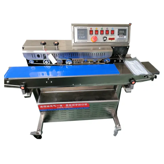 Automatic Vertical Continuous Food Plastic Bag Vacuum Sealing Machine