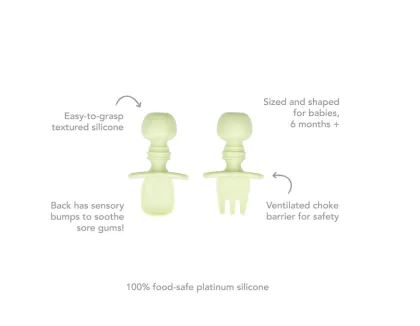 Custom Silicone Baby Traning Utensils