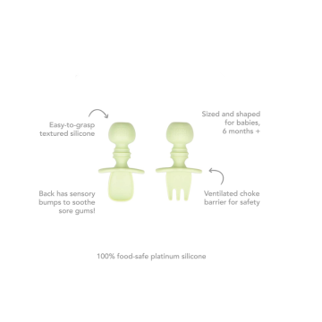 Ustensiles de transmission de bébé en silicone personnalisé