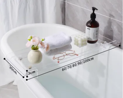 Customized Acrylic Bathtub Tray