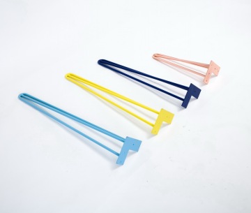 Customized wholesale colorful hairpin legs