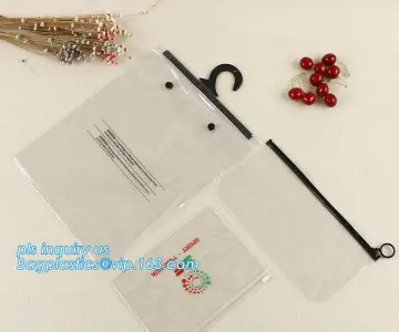 Portable Clear PVC Slider Zipper Cosmetic Makeup Bag, customized vinyl zipper gift bags, PVC Slider zipper bag plastic bag with