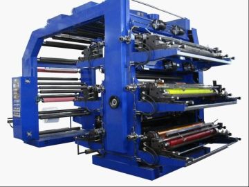 6 Colors High Speed Flexographic Printing Machine (WS506-500GJ)