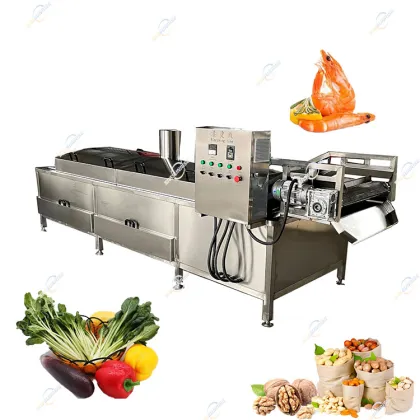Boiling Cooking Blanching Machine for Peanuts, Almonds, and Hazelnuts