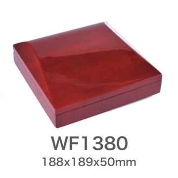 stock jewelry box,natural solid wooden box,high glossy painting rubber wooden necklace boxes