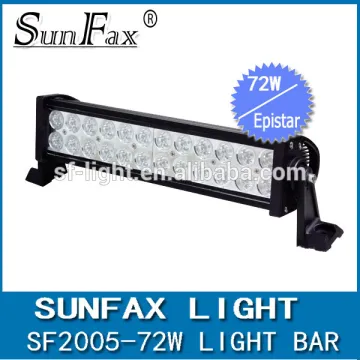 SUNFAX Off Road ATV 72w LED Light Bar 13.5inch led light bars 72W 4x4 Auto Light Led Work Bar