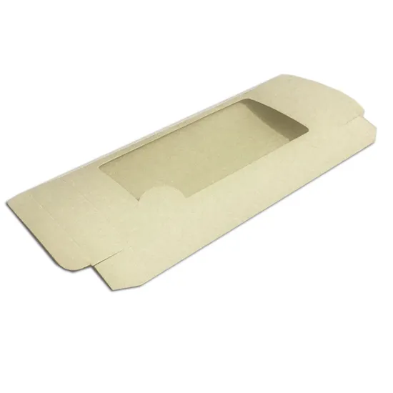 Small paper gift boxes with window