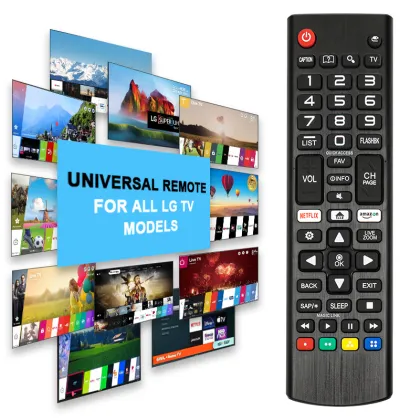 Universal Remote Control for All LG TV Models: LED, OLED, LCD, UHD, HDTV, Plasma, WebOS, 3D, 4K, UHD, HDR Smart TVs