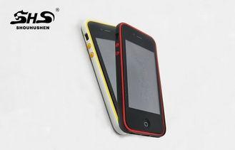 iPhone 5 / 5S PC and TPU Bumper Phone Cases , Anti-shock Ce