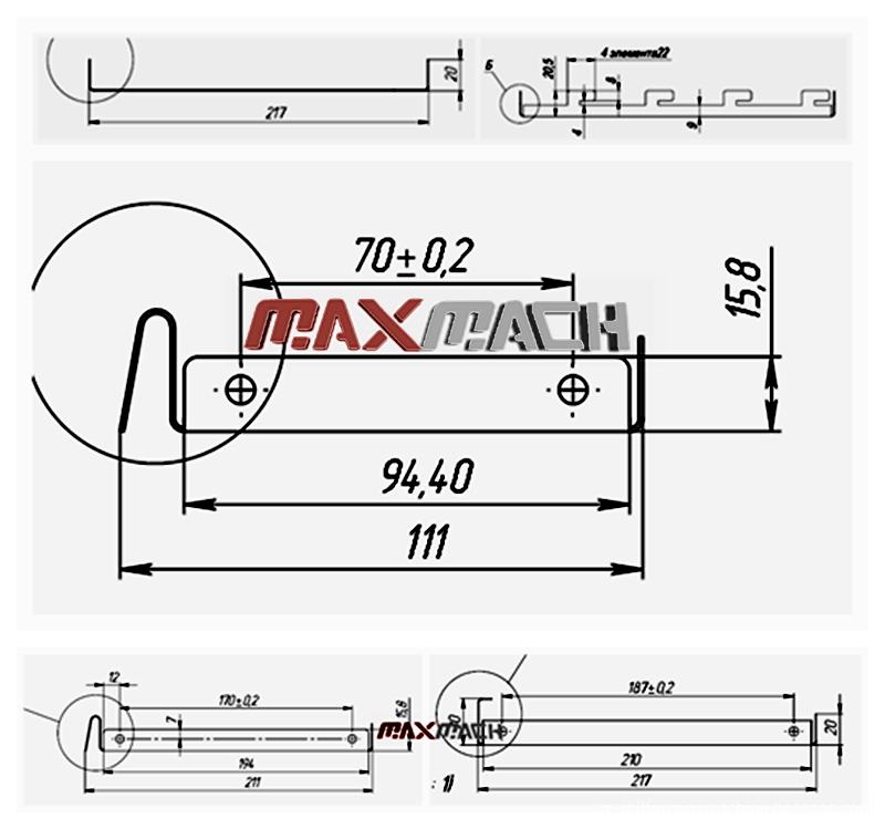 Box type steel rolling forming machine profile draing