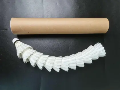 Duck Feather Shuttlecock Badminton Level1 Full Circle