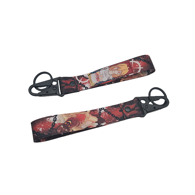 Anime Carabiner Keychain 3 Png