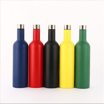 304SS Wine Bottle Cooler Double Wall Vacuum Flask