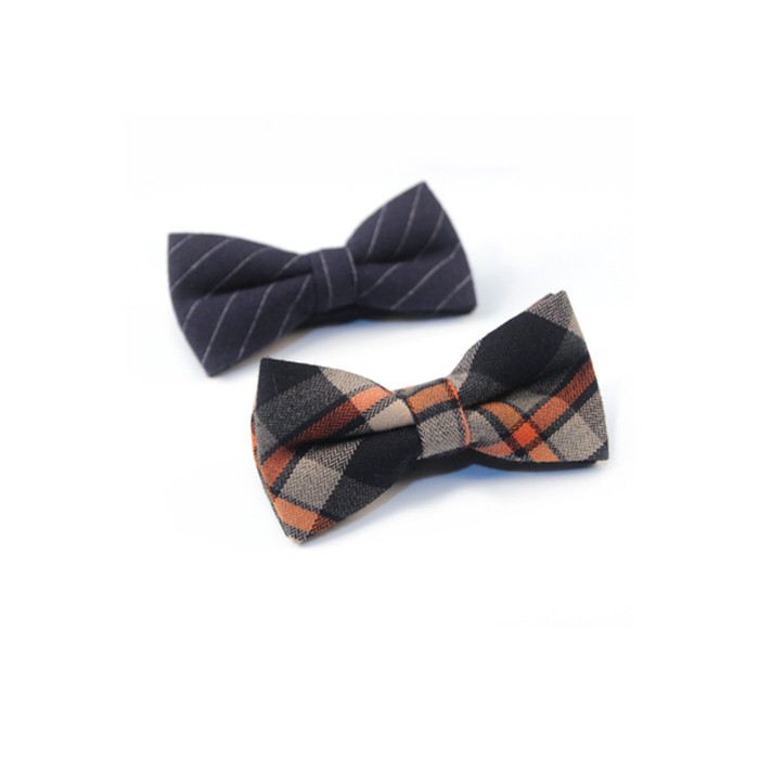 Plaid Bow Tie