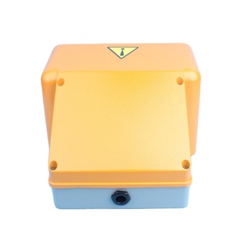 Wohlfahrt 200 mm Momentan Industrial Pedal Control 110 V Wired Foot Switch für Pressbremsmaschinen