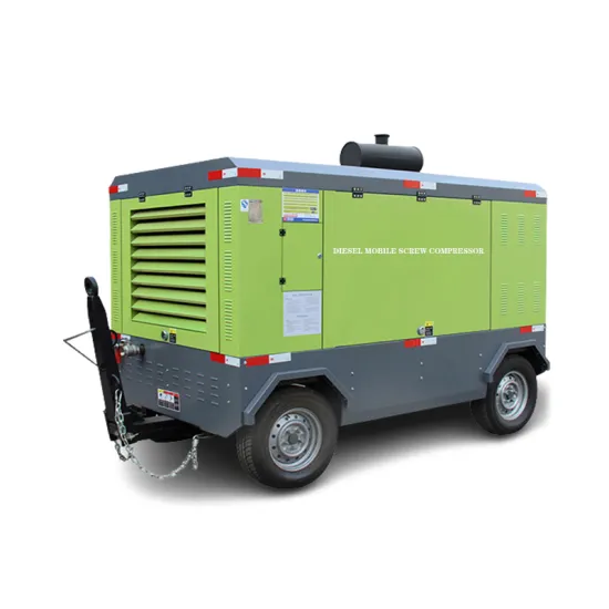 diesel mobile air compressor how it works