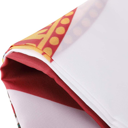 Polyester Satin Printing Banner Florida amerikanska flaggor