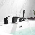 SHAMANDA Waterfall Tub Faucet with Hand Shower