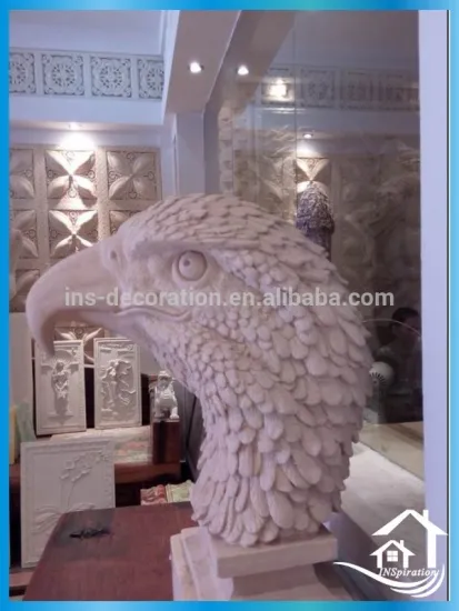 Outdoor eagle statues