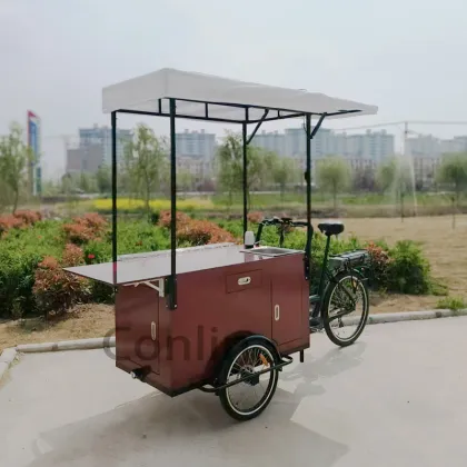 Wholesale Mobile Coffee Bike and Dessert E-Bike for Sale