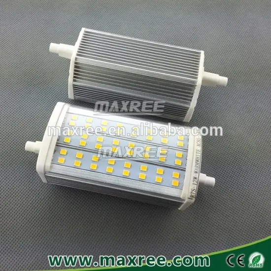 CE ROHS SMD2835 aluminium 8W r7s led light,118mm r7s led light