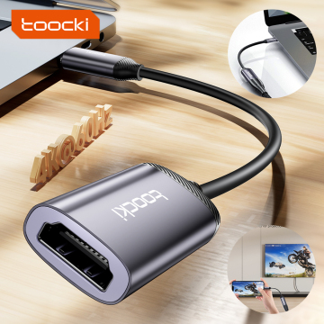 Toocki Wholesale Type C à HDMI 4K Haute définition Cable pour les jeux / TV / ordinateur portable
