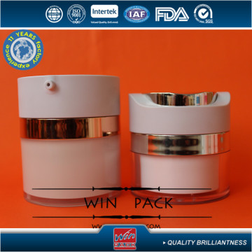5/15/30/50/80g glass cosmetic jars, acrylic cosmetic jar cosmetic plastic jar with printing for skin care, free samples