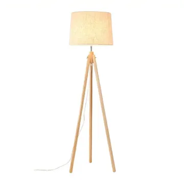 Modern Nordic Linen Fabric Floor Lamp