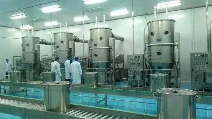 Vitamin Powder Fluidizing Granulator