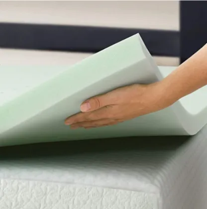 3" Green Tea Memory Foam Topper Queen