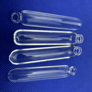 OEM Custom Lab Clear Quartz Burning Boats in varie dimensioni