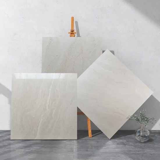 Hot Selling 600x600mm Travertine Stone Porcelain Tiles: Ideal for Indoor and Outdoor Wall & Floor Decor in Buildings, Hotels, Schools, and Residential Lobbies