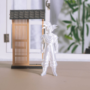 パールホワイト 悟空 3D プリントフィギュア