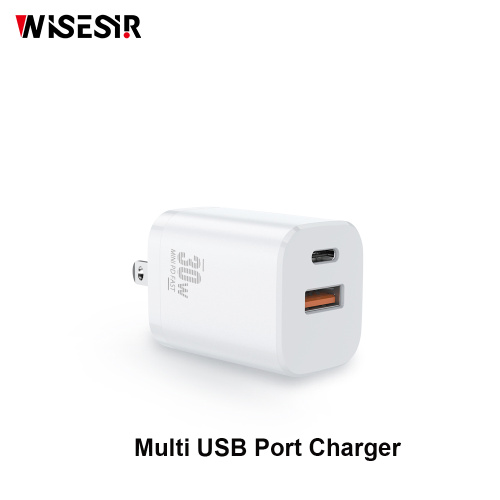 Wireless Charging Table Dual Port USB A + C Wall Charger Factory