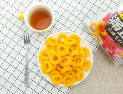 Hot spicy lobster flavor crisp leisure puffed snack