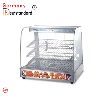 Glass Food Warming Showcase
