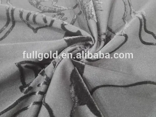 Wholesale Jacquard spun velvet Fabric for garment/bedding/sofa/ Keqiao supplier