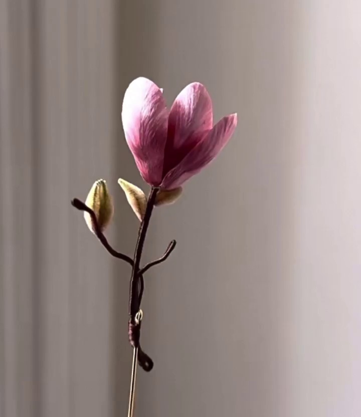 National Style Intangible Cultural Heritage Brocade Orchid Blossom Brooch