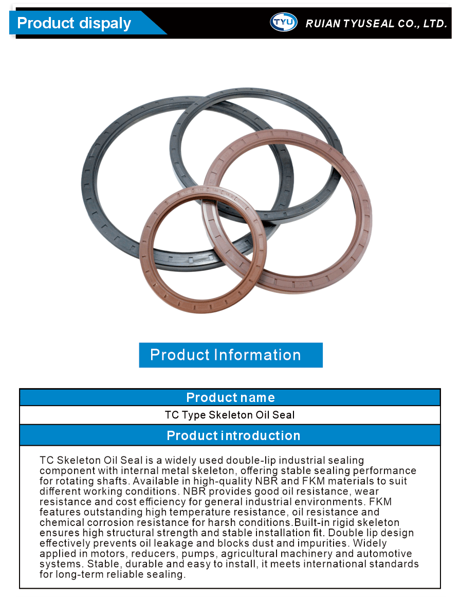 TC Oil Seal High Temp Resistant