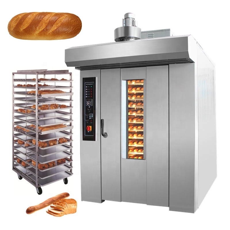 Commercial Bread Bakery Rotary Oven for Pizza and Bakeries