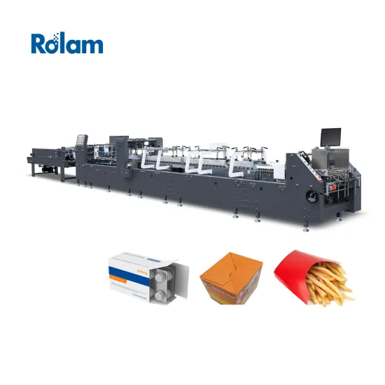 GK-AS Automatic Rolam Folder Gluer for Crash Lock Boxes