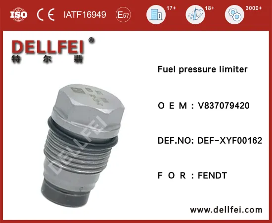 Pressure Reducing Valve V837079420 Diesel Fuel Part Pressure Limit Valve for FENDT