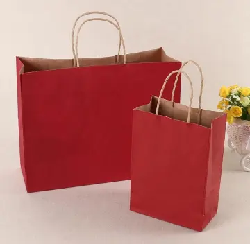 Custom Kraft Gift Paper Bag with Handles
