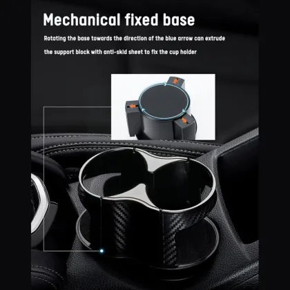 2-in-1 ABS Car Cup Holder Expander