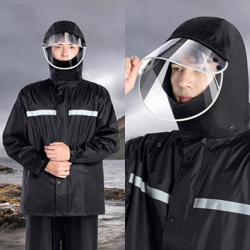 Waterproof Breathable Raincoat Suit for Men & Women - Outdoor All-Sport Rain Gear Jacket and Trousers