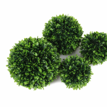 ديكور منزل Linwoo Bacony: Faux Hanging Topiary Roses ونباتات خشب البقس الاصطناعية